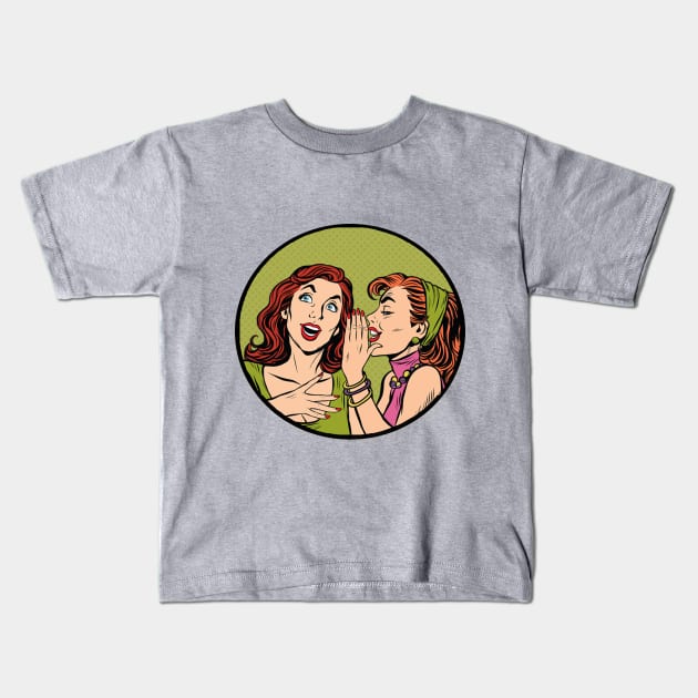 Gossip Girls Kids T-Shirt by Invisibleman17